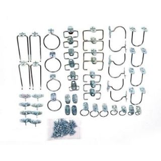 Triton Products 1/8 in. Pegboard Wall Organizer Hook Value Pack (50 Piece) 5050