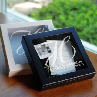 Wedding Wishes Keepsake Shadow Picture Frame by Cathys Concepts