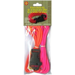 Parachute Cord Project Kit Makes 1 Whistle Buckle