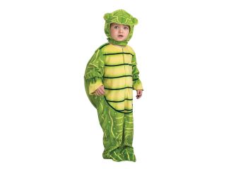 Green Turtle Jumpsuit Costume Child Toddler 2T 4T