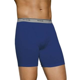 Fruit of the Loom Men's Assorted Color Boxer Briefs, 5 Pack