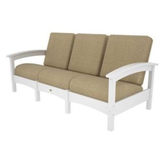 Trex Outdoor Furniture Recycled Plastic Rockport Club Sofa