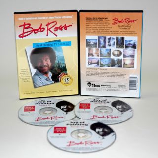 Weber Bob Ross DVD Joy of Painting Series 30. Featuring 13 Shows