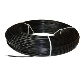 White Lightning 1320 ft. 12.5 Gauge Black Safety Coated High Tensile Electric Fence Wire 380008