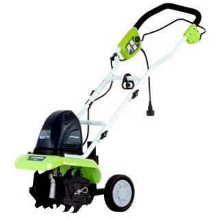 Green Works 10 in. 8 Amp Electric Cultivator   DISCONTINUED 27012