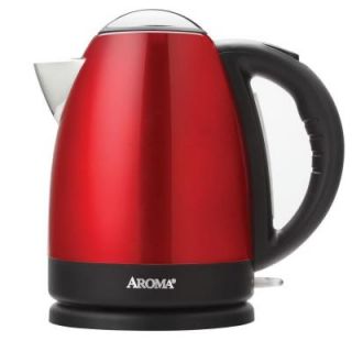 AROMA 1.7 L Electric Water Kettle in Red AWK 125R