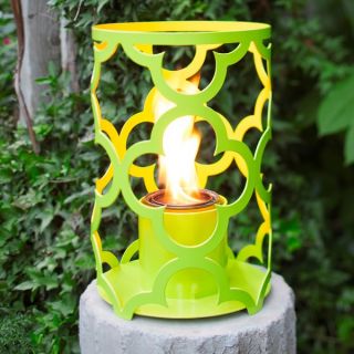 Mediterranean 12X8 Outdoor Steel Lantern in Sweet Lime by TF