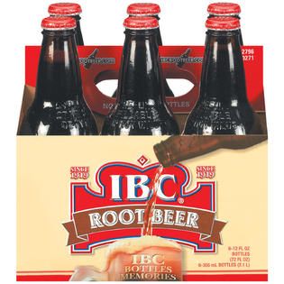 IBC 12 Oz Root Beer 6 PK GLASS BOTTLES   Food & Grocery   Beverages
