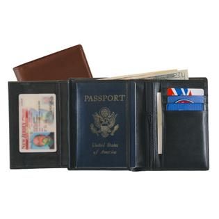 Royce Leather European Passport Wallet   Clothing, Shoes & Jewelry