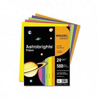 Wausau Paper Astrobrights® Assorted Colored Papers   Office Supplies