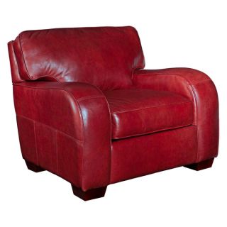 Broyhill Melanie Red Leather Chair  ™ Shopping   Great