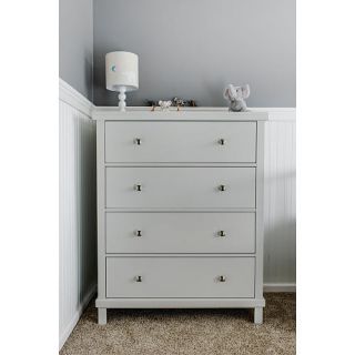 Sealy 4 Drawer Contemporary RTA Dresser   Gray    Kolcraft