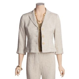 Austin Reed Boxy Linen Jacket (For Petite Women) 2257P 59