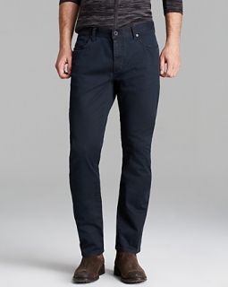 John Varvatos Star USA Jeans   Bowery Zip Slim Straight Fit in Indigo