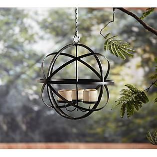 Garden Oasis  Candle Sphere Chandelier