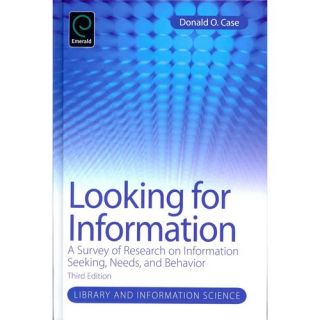 Looking for Information A Survey of Research on Information Seeking, Needs, and Behavior