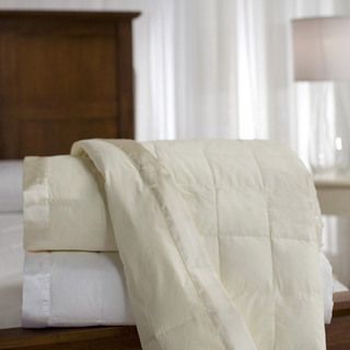 Down Blanket with Satin Trim   Shopping Blankets