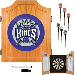 Sacramento Kings NBA Wood Dart Cabinet Set
