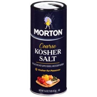 Morton Coarse Kosher Salt, 16 oz