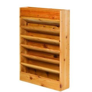 32 in. x 45 in. x 8 in. Cedar Grande Vertical Planter GLCP 0133