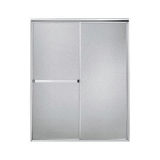 STERLING Standard 56 in. x 65 in. Framed Sliding Shower Door in Silver 660B 56S