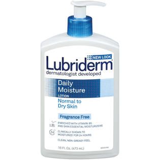 Lubriderm Normal to Dry Skin Fragrance Free Daily Moisture Fragrance