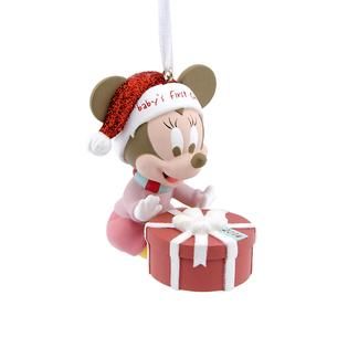 Disney Hallmark Minnie Mouse Babys First Christmas 2014 Ornament