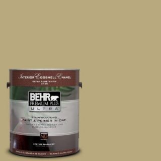 BEHR Premium Plus Ultra 1 gal. #M330 5 Fresh Brew Eggshell Enamel Interior Paint 275401