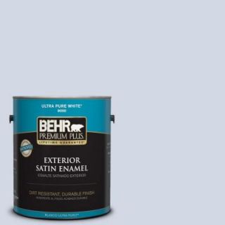 BEHR Premium Plus 1 gal. #S540 1 So Blueberry Satin Enamel Exterior Paint 905001