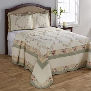 Cannon Elisabeth Quilted Bedspread   Home   Bed & Bath   Bedding