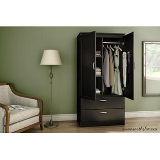 Acapella Wardrobe in Pure Black   Home   Furniture   Bedroom Furniture