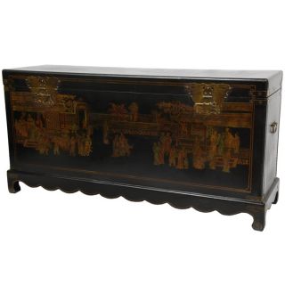 Black Lacquer Daily Life Trunk (China)   14042445  