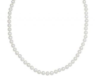 Honora Classic 5mm White Cultured Pearl 16 Necklace, 14K   J336651 —