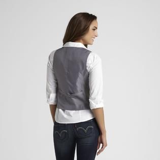 Attention Womens Suit Vest   Clothing, Shoes & Jewelry   Clothing