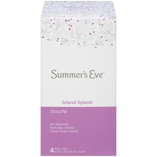 Summers Eve Island Splash 4.5 Oz Units Douche 4 CT BOX   Health