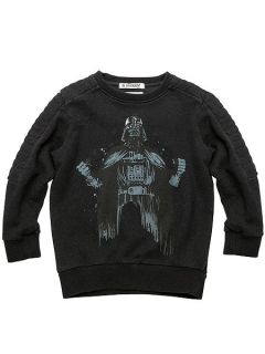 Disney Courage & Kind Boys Star Wars Darth Vader Sweatshirt Black