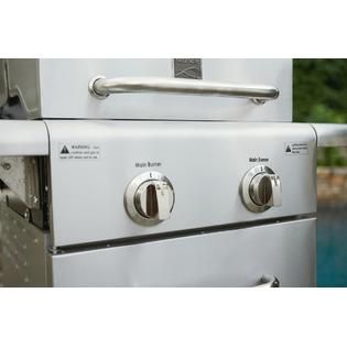 Kenmore  2 Burner Small Space Stainless Steel Gas Grill