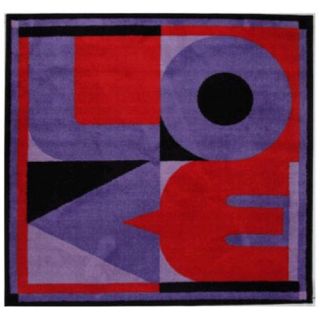 51 x 51 inch Love Fun Rug    La Rug