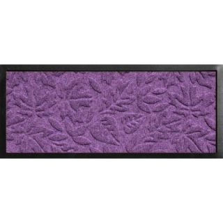 Bungalow Flooring Aqua Shield Boot Tray Fall Day Purple 15 in. x 36 in. Pet Mat 20446681536