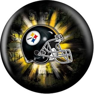 KR Strikeforce Pittsburgh Steelers Bowling Ball   Fitness & Sports