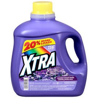 Xtra Lavender & Sweet Vanilla 2x Concentrated 116 Loads Liquid Laundry