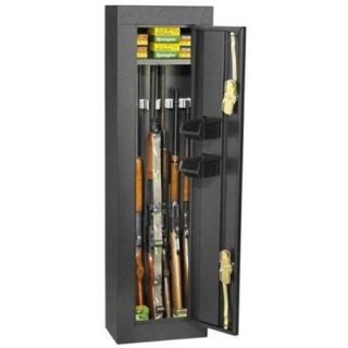 Homak HS30103605 Gloss Black 6 Gun Cabinet