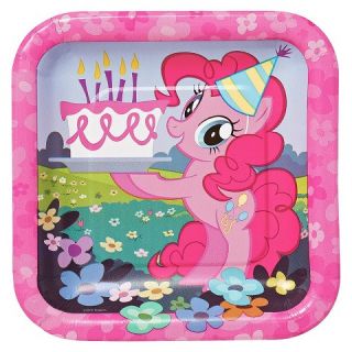 My Little Pony Square Lunch Plate 8 Count
