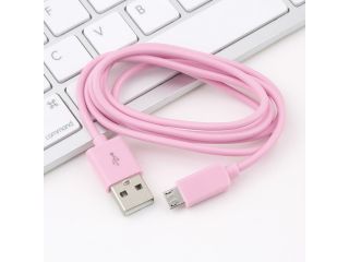 1m 3ft Round V8 USB to Micro USB Charge Data Cable for Samsung HTC Motorola FF