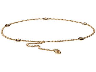 MICHAEL Michael Kors Chain Belt with Tortoise Ornaments Gold/Tortoise