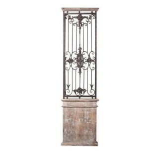 Home Decorators Collection Baroness 71 in. Iron/Wood Wall Gate 0729500900