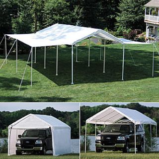 ShelterLogic Max AP Canopy 10 x 20   White Cover Enclosure