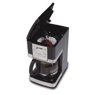 Mr. Coffee  12 Cup Programmable Coffee Maker   Stainless Steel/Black
