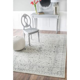 nuLOOM Traditional Vintage Abstract Cream Rug (53 x 77)  