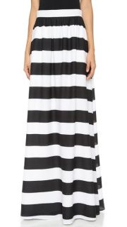 Blaque Label Striped Maxi Skirt